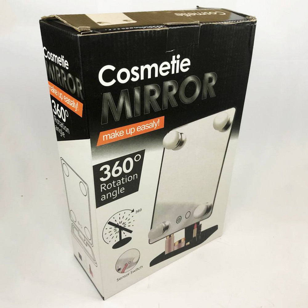 Зеркало для макияжа с питанием от usb Cosmetie mirror 360, Светодиодное зеркало увеличительное IF-39 Львов - изображение 1