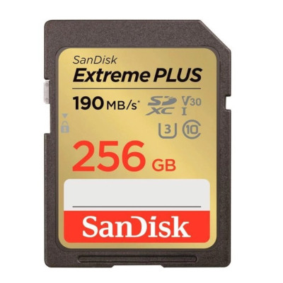 Карта памяти SanDisk 256GB SD class 10 UHS-I Extreme PLUS (SDSDXWV-256G-GNCIN) Винница - изображение 1