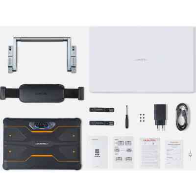 Планшет OUKITEL RT8 6/256GB Dual Sim Black-Orange with hand (6931940756396) Вінниця