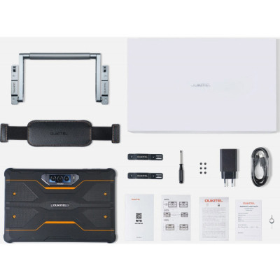 Планшет OUKITEL RT8 6/256GB Dual Sim Black-Orange with hand (6931940756396) Вінниця - фото 6