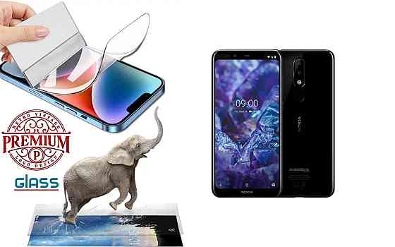 Полиуретановая пленка Nokia 5.1 Plus, Premium, толщина 0,2 мм Киев