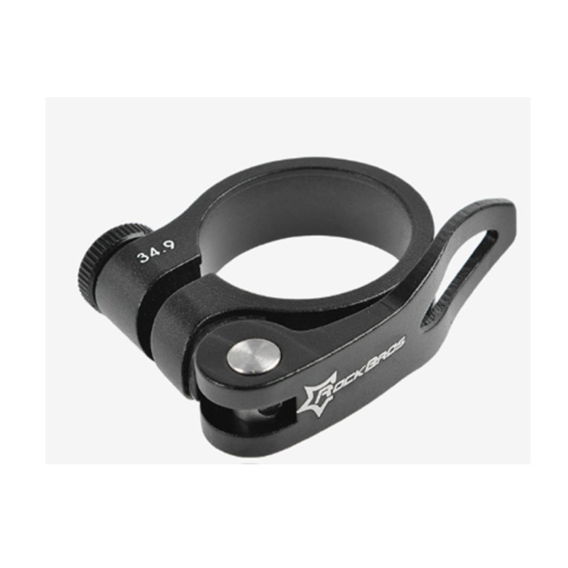 Зажим трубы сиденья, хомут Feel Fit черный Бровары - изображение 1