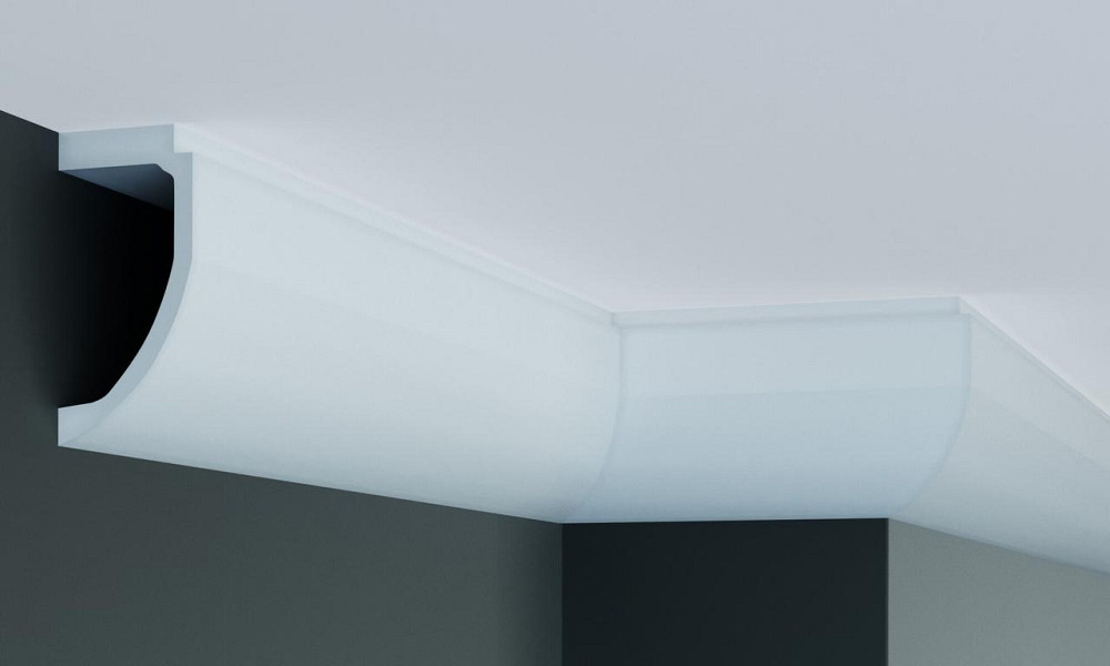 Карниз полиуретановый гладкий Gaudi Decor P 883 Днепр - изображение 1