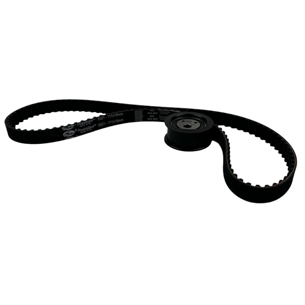 Ремкомплект 2108 натяжной (ремень, ролик новый образец) ГРМ Мукачево - изображение 1