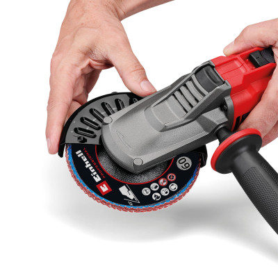 Шлифовальная машина Einhell Professional TP-AG 18/125 F Li BL - Solo PXC 18V, 125мм, 8500об/мин (без АКБ и ЗУ) (4431175) Винница - изображение 11