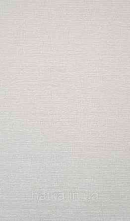 Шпалери вінілові на флізеліні AS creation Della Natura 1.06Х10 однотонні під тканину мішковина білі сірі Київ