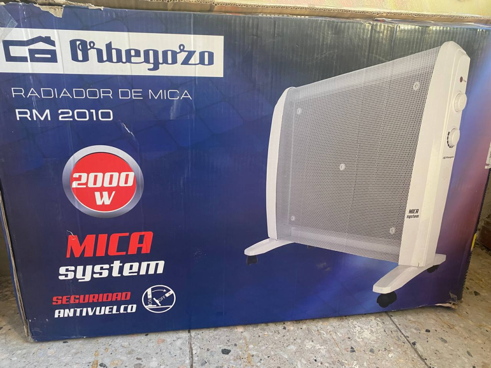 Б/В Микатермический Слюдный Обогреватель Orbegozo RM 2010 2000 Вт с защитой от наклона, регулируемым термостатом, без кислорода Киев - изображение 8