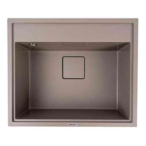 VALESO Гранітна мийка VALESO SHERLIT 6050 матова дюна Киев