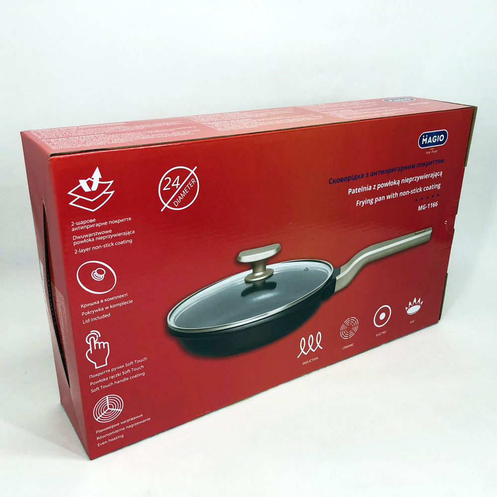 Алюминиевые сковородки с антипригарным открытием, Сковорода для порционного приготовления AL-26 Львов - изображение 7