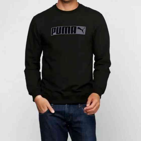 Мужской зимний батальный свитшот PUMA  ESSENTIALS+ FLEECE MEN'S HOODIE 58 Киев