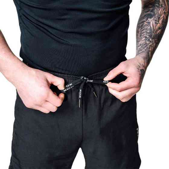 Компресійні шорти для RDX MMA T16 2-в-1 BLACK/GREY-M Кам'янське
