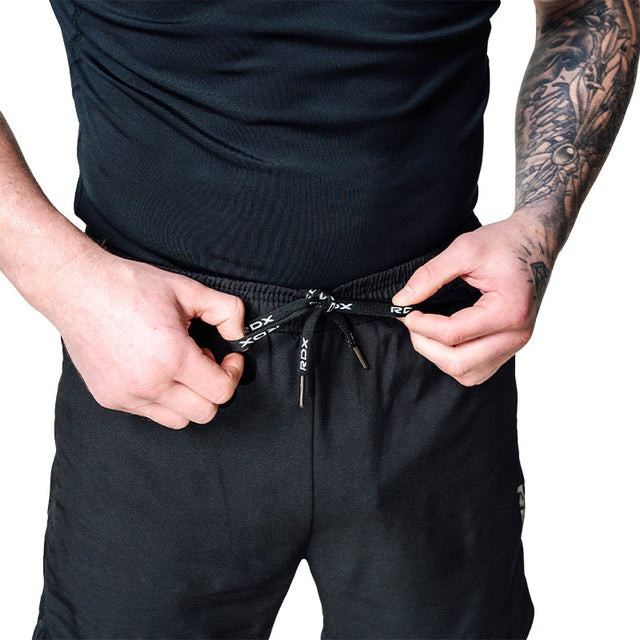 Компресійні шорти для RDX MMA T16 2-в-1 BLACK/GREY-M Каменское - изображение 2