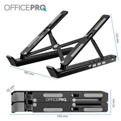 Підставка до ноутбука OfficePro LS320HUB Black (LS320HUB) Вінниця