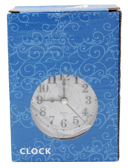 Годинник будильник колокольчик 3010, сріблясті Дніпро - фото 2