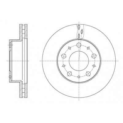 Тормозной диск REMSA 61600.10 Винница