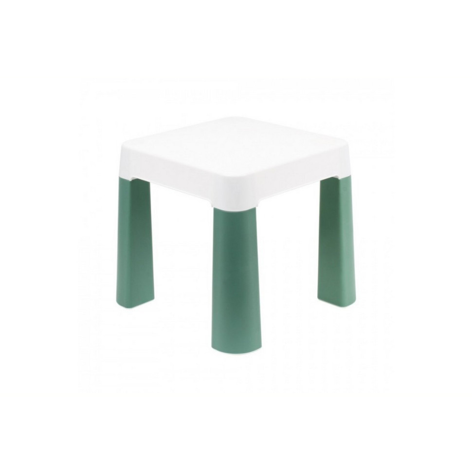 Дитячий табурет 0884TXK, біло-зелений, до 75 кг 32 х 32 х 28 см Вінниця - фото 1