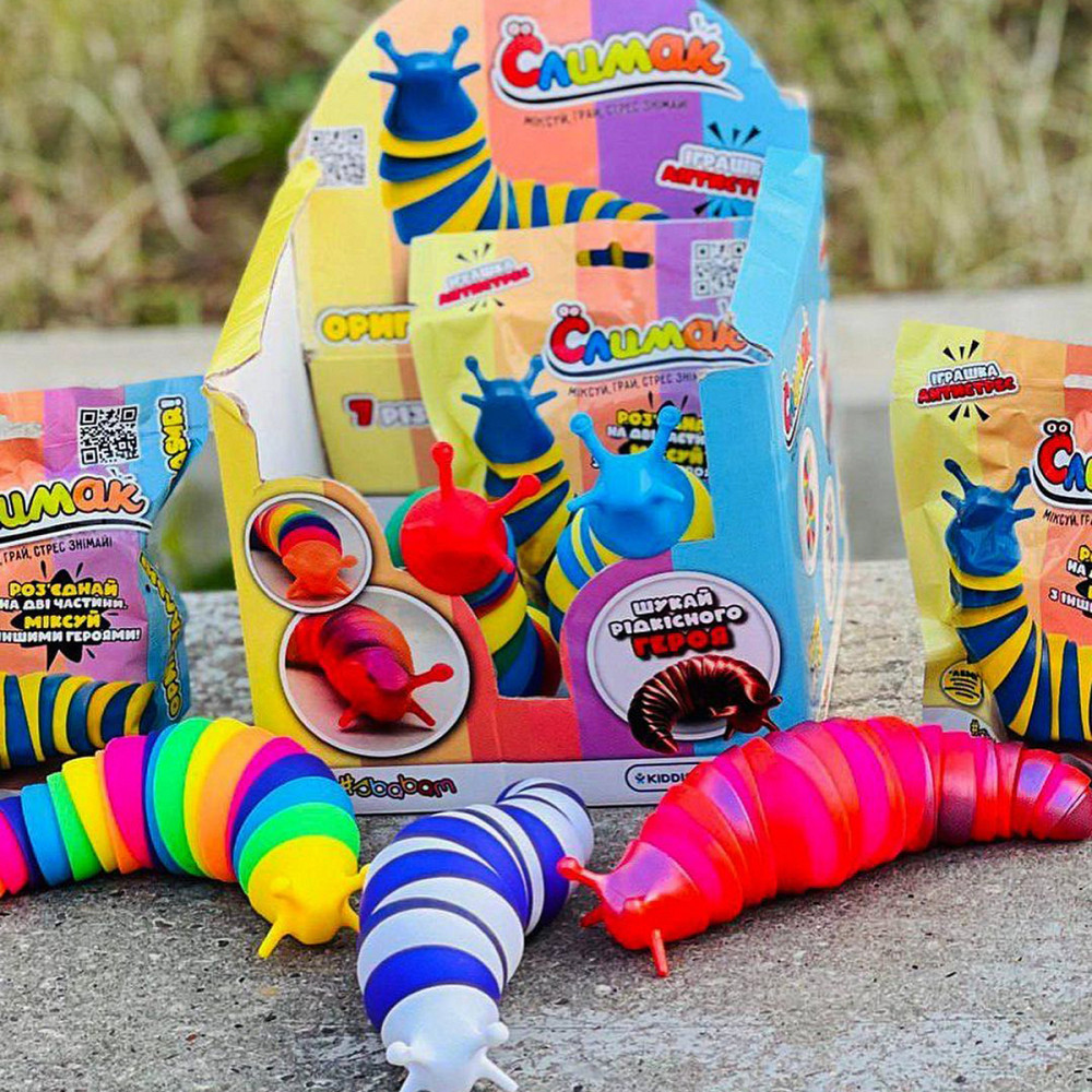 Колекційна іграшка-антистрес – Слимак Днепр - изображение 6