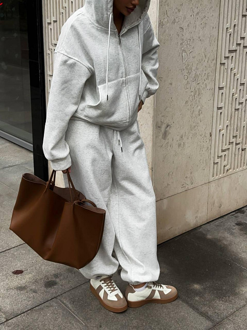 Женский стильный повседневный костюм двойка, качественная трехнить петля 46/48 Одесса - изображение 4