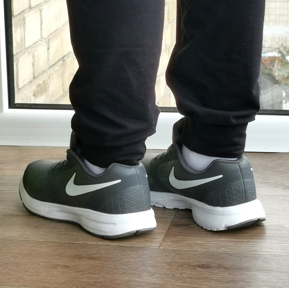 Кроссовки Nike Zoom Running Серые Мужские Найк Для Бега (размеры: 41,42,43,44,45,46) Днепр - изображение 7