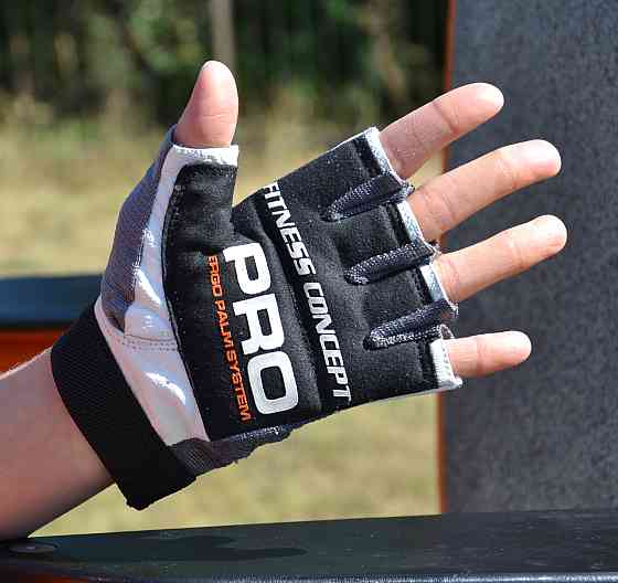 Рукавички для фітнесу Power System PS-2300 Fitness Grey/White S Луцк