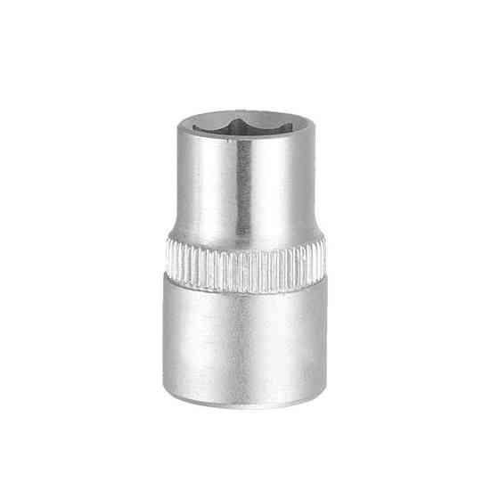 Насадка шестигранна коротка 1/2" 9мм CrV ULTRA (6070092) Рівне
