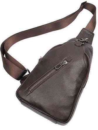 Сумка чоловіча через плече Vintage 14952 Коричнева Київ