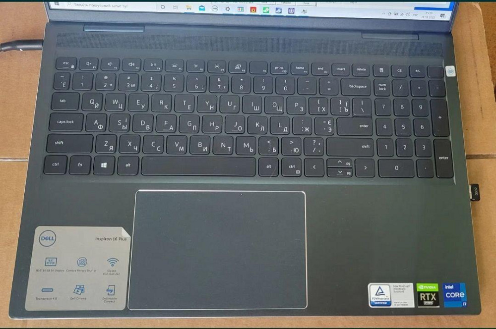 Dell Inspiron 16 Plus 7610. RTX3050, i7, 16Gb, 512Gb, 3K IPS 16