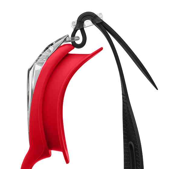 Дитячі окуляри для плавання Renvo Ertan JR Anti-fog Чорний Червоний OSFM (1SG120-0701) Киев