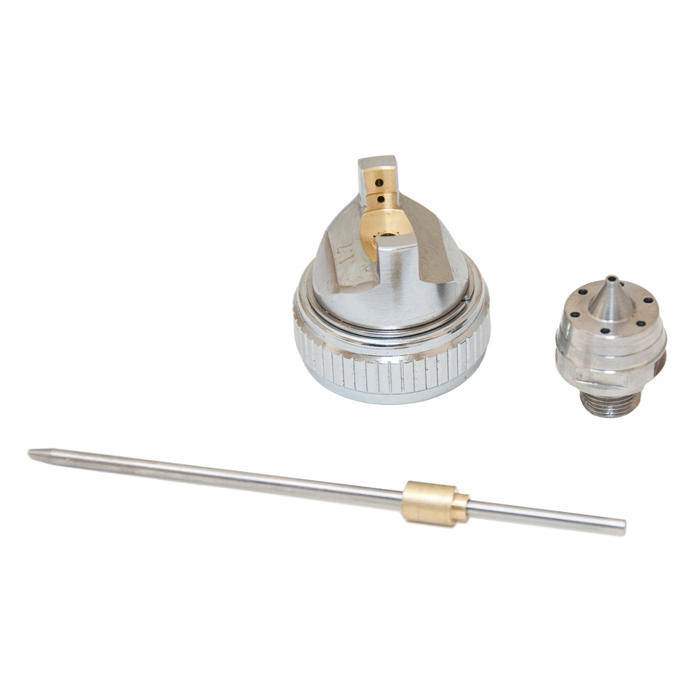 Sigma Краскораспылитель HVLP Ø1.3+1.7мм 140-280л/мин 3бар в/б 600мл (пласт) зелёный SIGMA (6812 Коломыя - изображение 6