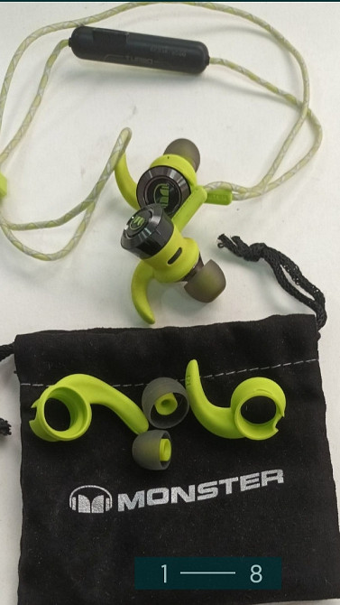 Наушники: Monster iSport Original Харків - фото 1