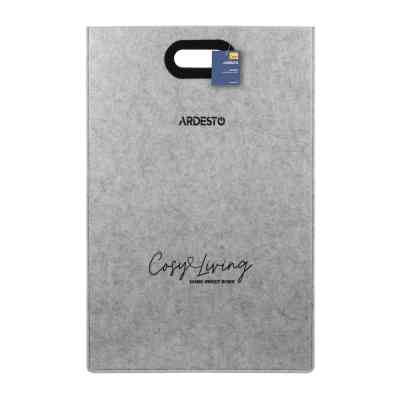 Корзина для белья Ardesto Prestigio Серая 68 л (ARHC2401FG) Вінниця