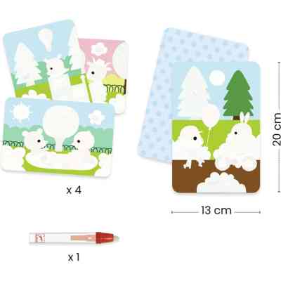 Набор для творчества Djeco В парке художественный комплект для рисования водой (DJ09075) Винница