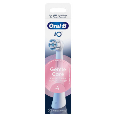 Насадка для зубной щетки Oral-B iO Gentle Care White 4ct (8700216199438) Винница - изображение 3