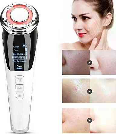 Мікрострумовий RF Lifting масажер для обличчя Skin Lifting 7.0 White. Харків