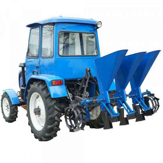 Часникосаджалка 3-рядна (для мінітрактора) (ланцюг з подвійною ложкою Ø34, Ø24,5) (ЧС24) Харьков