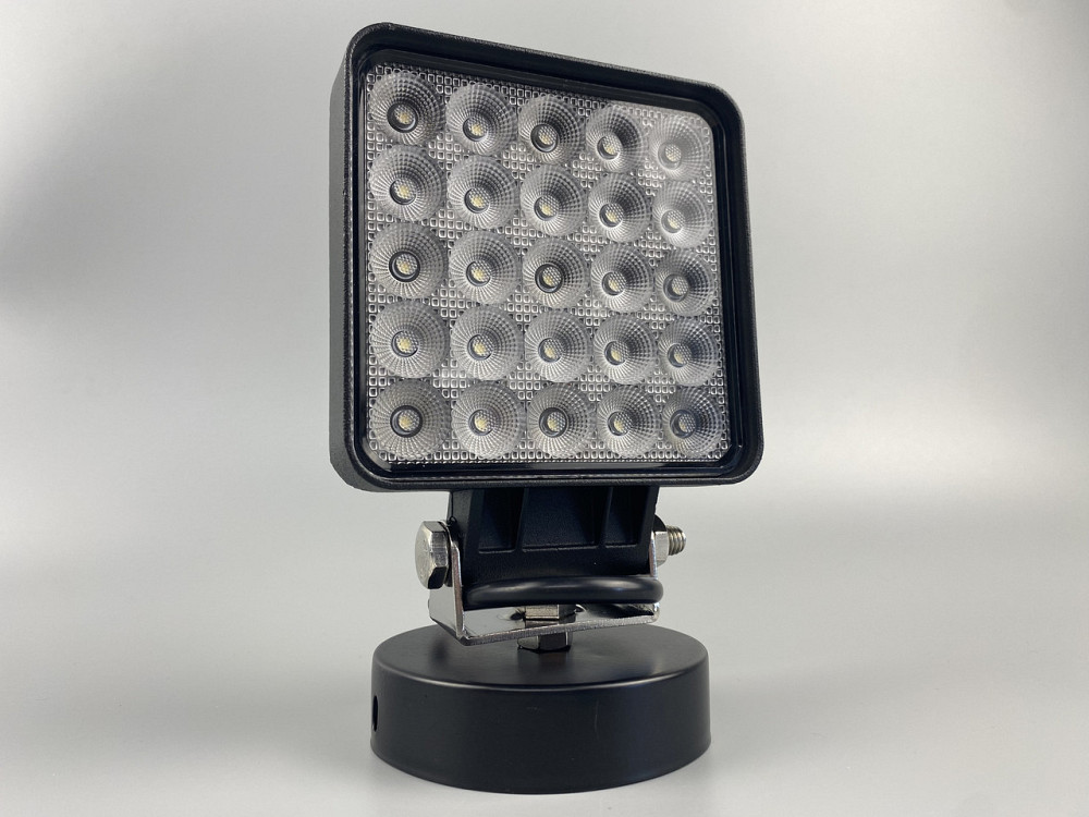 Фара LED квадратна 25 Led chip 12/24V. Широкий промінь. Світло 6500К, IP67.Позадушний клапан, від запотівання Мукачево - фото 8