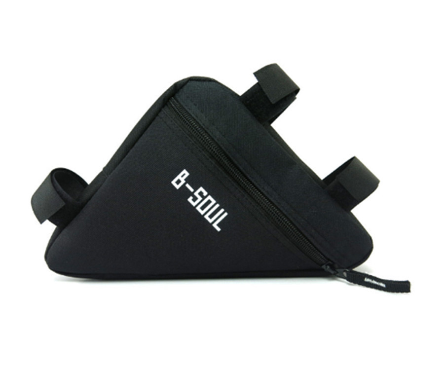 Сумка на раму трикутна B-Soul Чорна Бровари - фото 5