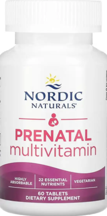 Витамины для беременных Nordic Naturals Prenatal Multivitamin 60 таб Киев