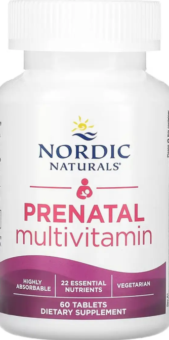 Витамины для беременных Nordic Naturals Prenatal Multivitamin 60 таб Киев - изображение 1