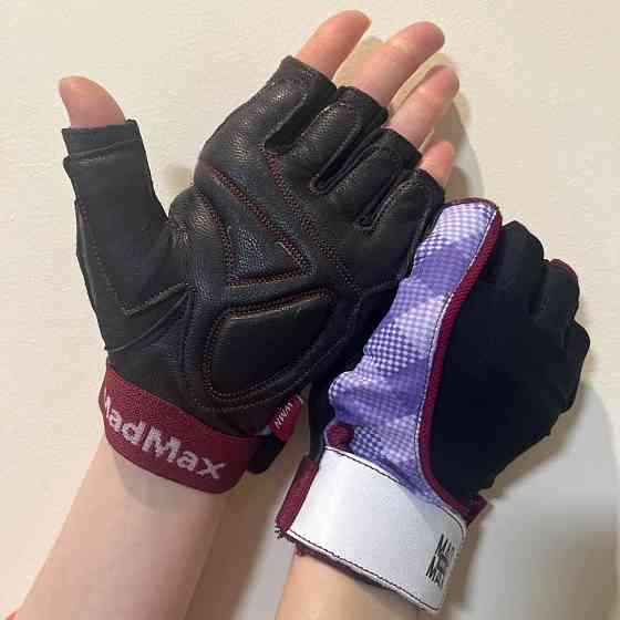 Рукавички для фітнесу MadMax MFG-911 Nine-eleven Black / perpito L Киев