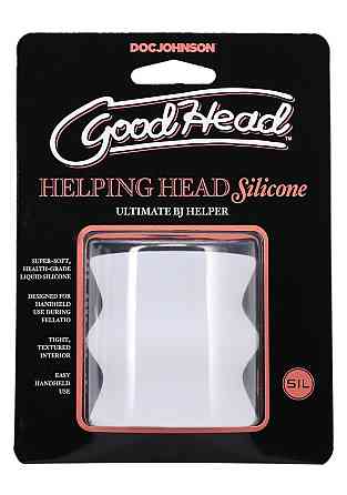 Мастурбатор Doc Johnson GoodHead - Helping Head Silicone Sex Aura Киев