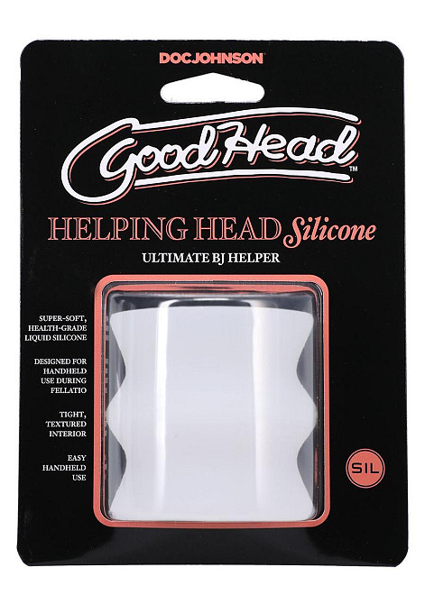 Мастурбатор Doc Johnson GoodHead - Helping Head Silicone Sex Aura Киев - изображение 4