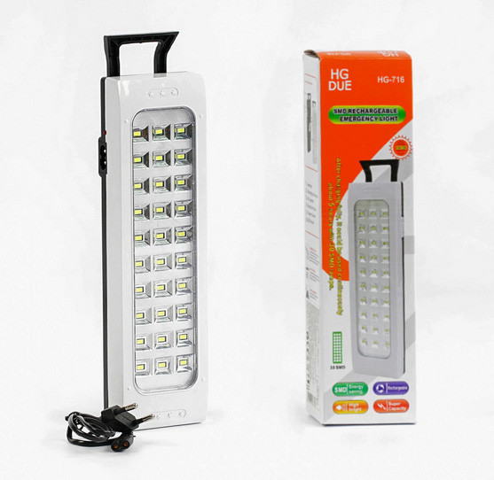 Фонарь аккумуляторный светодиодный 30 led Киев - изображение 1