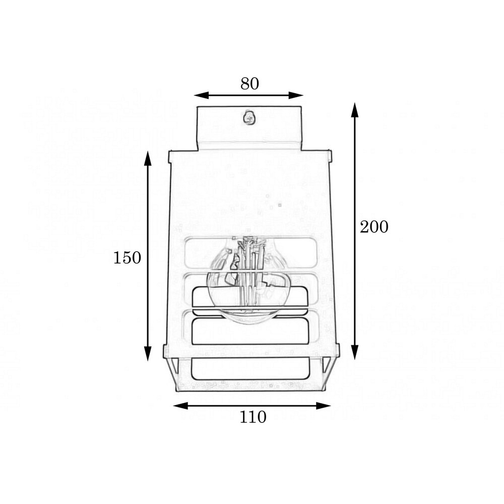 Люстра лофт белая Е27 Urban NL 2310 WH Одесса - изображение 3