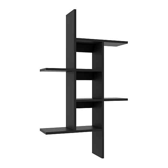 Полиця навісна ПН-7, Антрацит, 630/180/1070 Львів