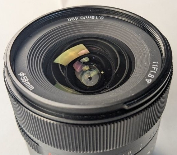 Объектив Youngnou 11mm 1.8 для камер Sony E Харьков - изображение 3