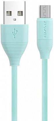 КабельMicroUsb Awei CL-93 Blue Киев - изображение 1