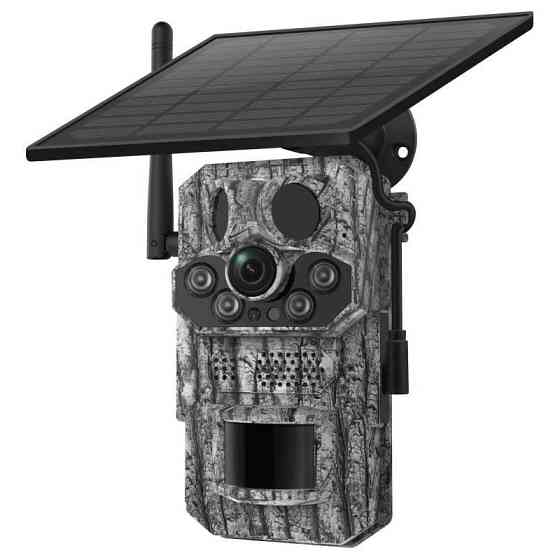 Фотоловичка Inqmega 4G LTE Sim 5MP GPS на сонячній панелі PIR Вінниця