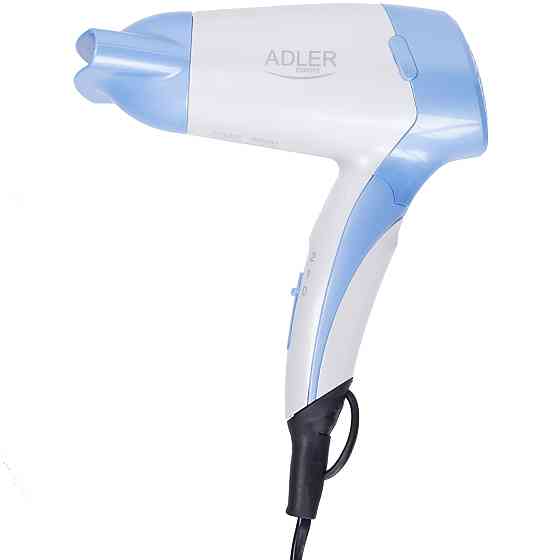 Фен Adler AD 2222 white 1200Вт/ 2 швидкості/ насадки - 1 шт./ складна ручка Вінниця