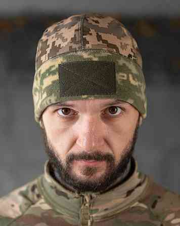 Шапка софтшел пиксель ТР6284 Киев